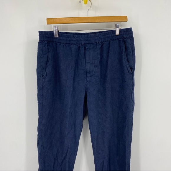 Outerknown Blue Linen Blend Pants Large - Picture 2 of 10